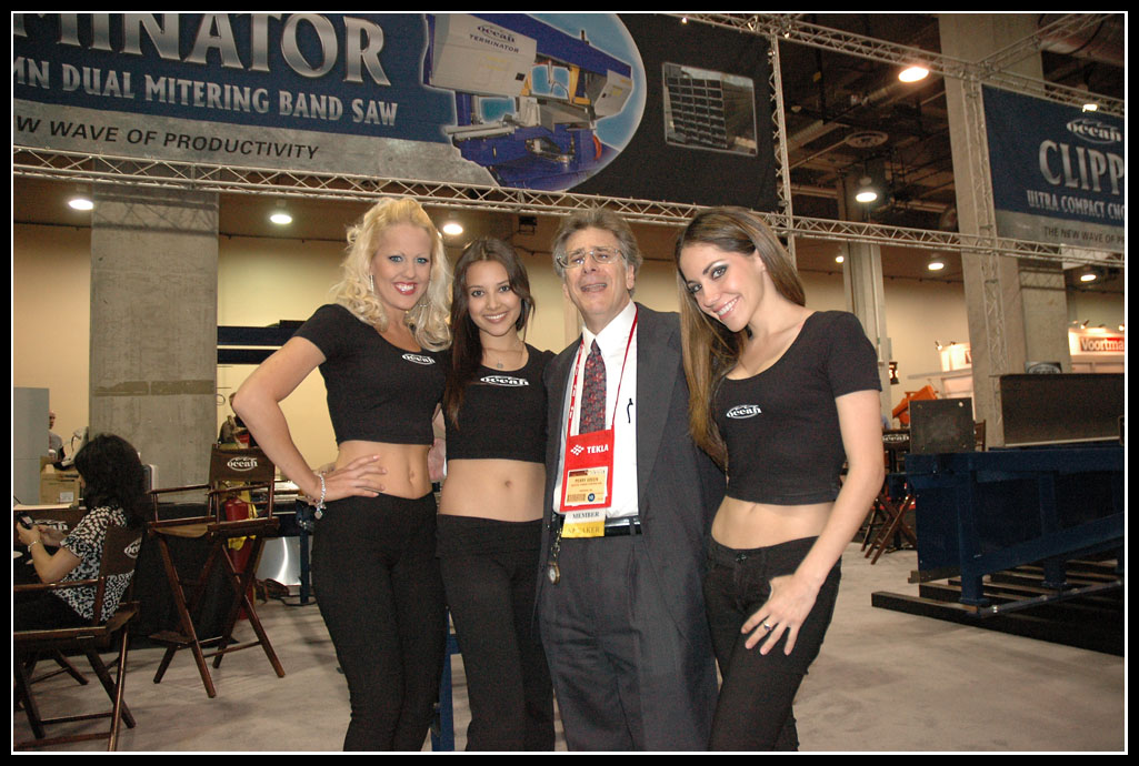 Ocean Machinery at the 2012 NASCC Dallas TX. Steel Fabricating Machinery Experts.