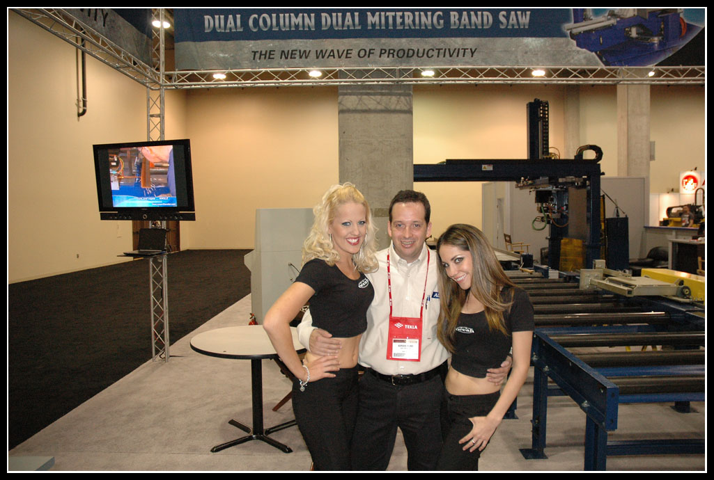 Ocean Machinery at the 2012 NASCC Dallas TX. Steel Fabricating Machinery Experts.