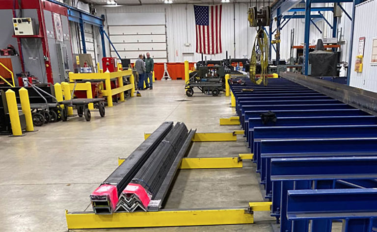 Avenger Customer Installs Ingenious Material Handling System