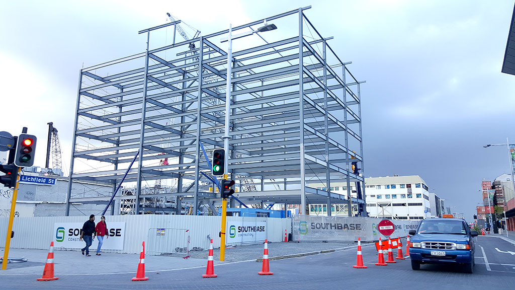 The rebuilding of Christchurch, NZ
