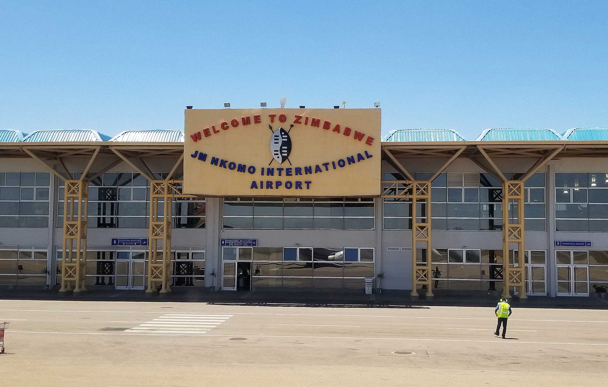 Welcome to Zimbabwe - Joshua Nkomo International Airport Bulawayo