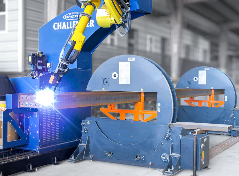 ocean challenger robotic welder for structural steel